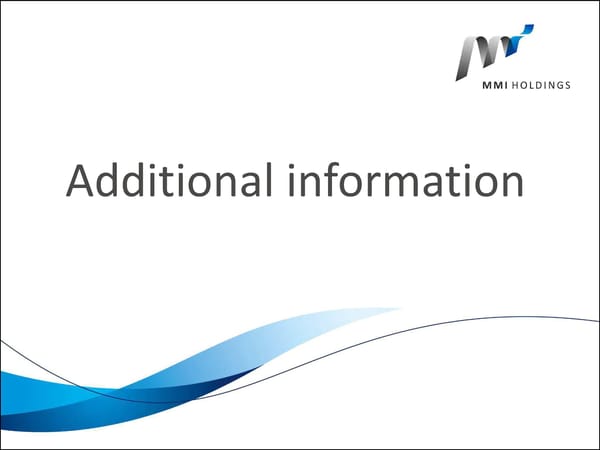 MMI Holdings | Semi-Annual December Interim Report - Page 48