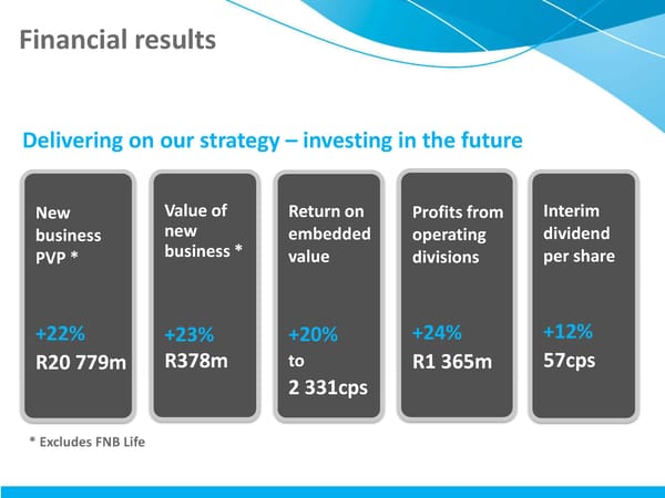 MMI Holdings | Semi-Annual December 2013 Interim Report - Page 5