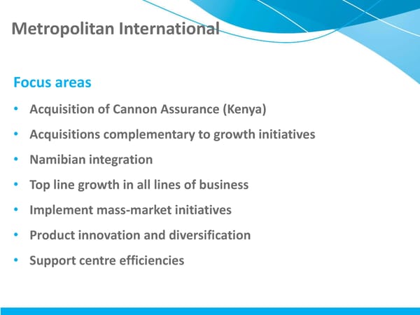 MMI Holdings | Semi-Annual December 2013 Interim Report - Page 21