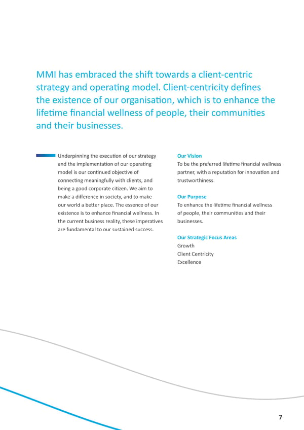 MMI Holdings | Corporate Profile - Page 11