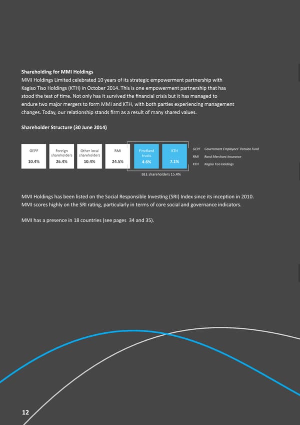 MMI Holdings | Corporate Profile - Page 17