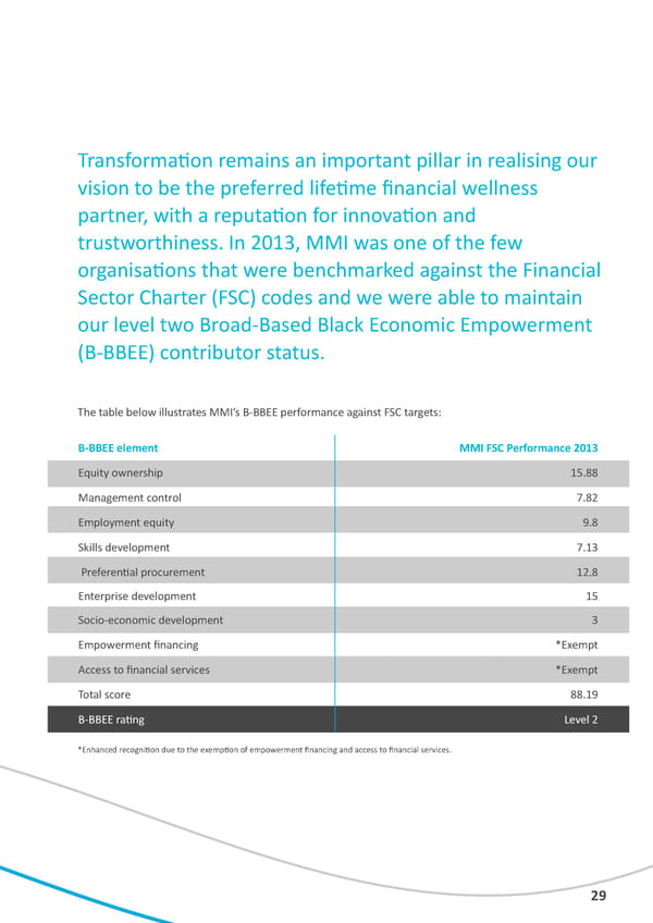 MMI Holdings | Corporate Profile - Page 38